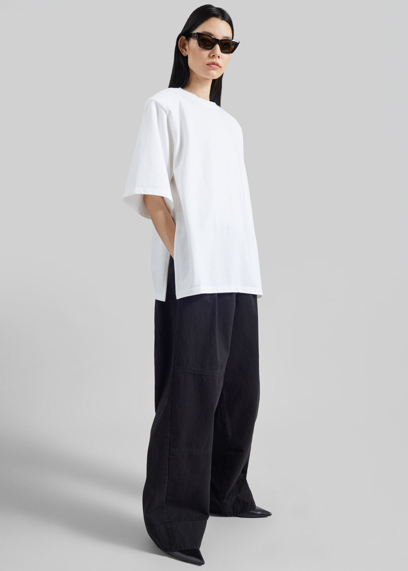Hugo Padded T-Shirt - White 8