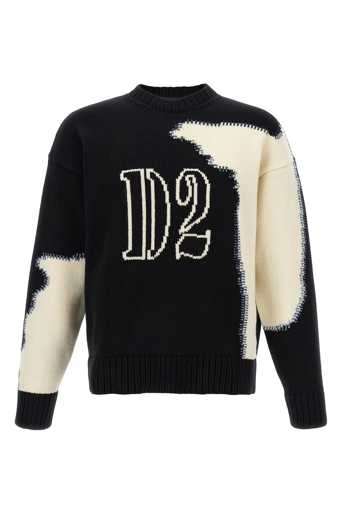 Two-tone sweater - 1