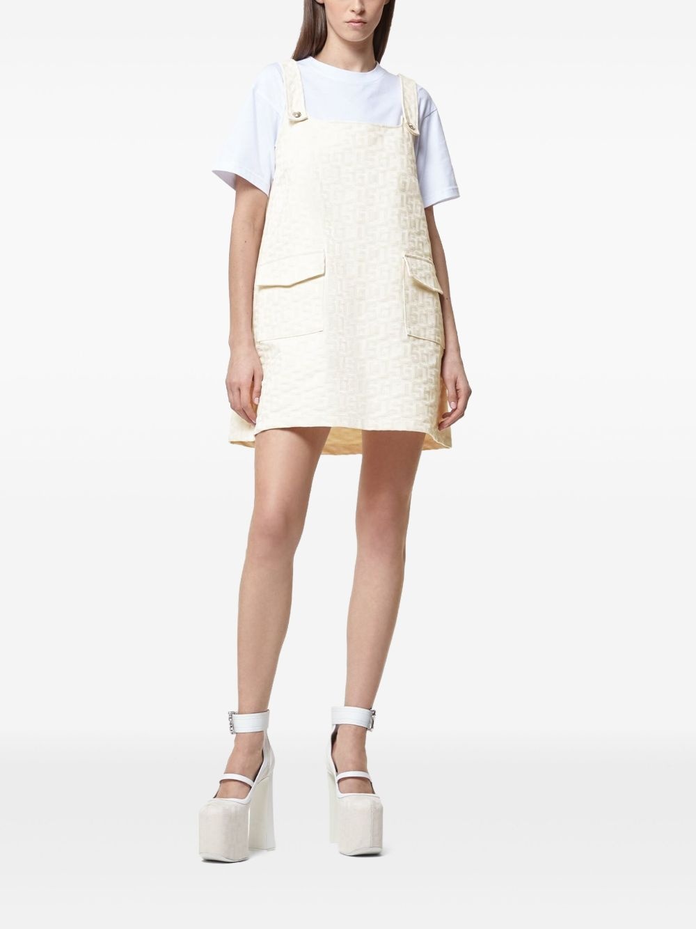 Monogram mini dress - 3