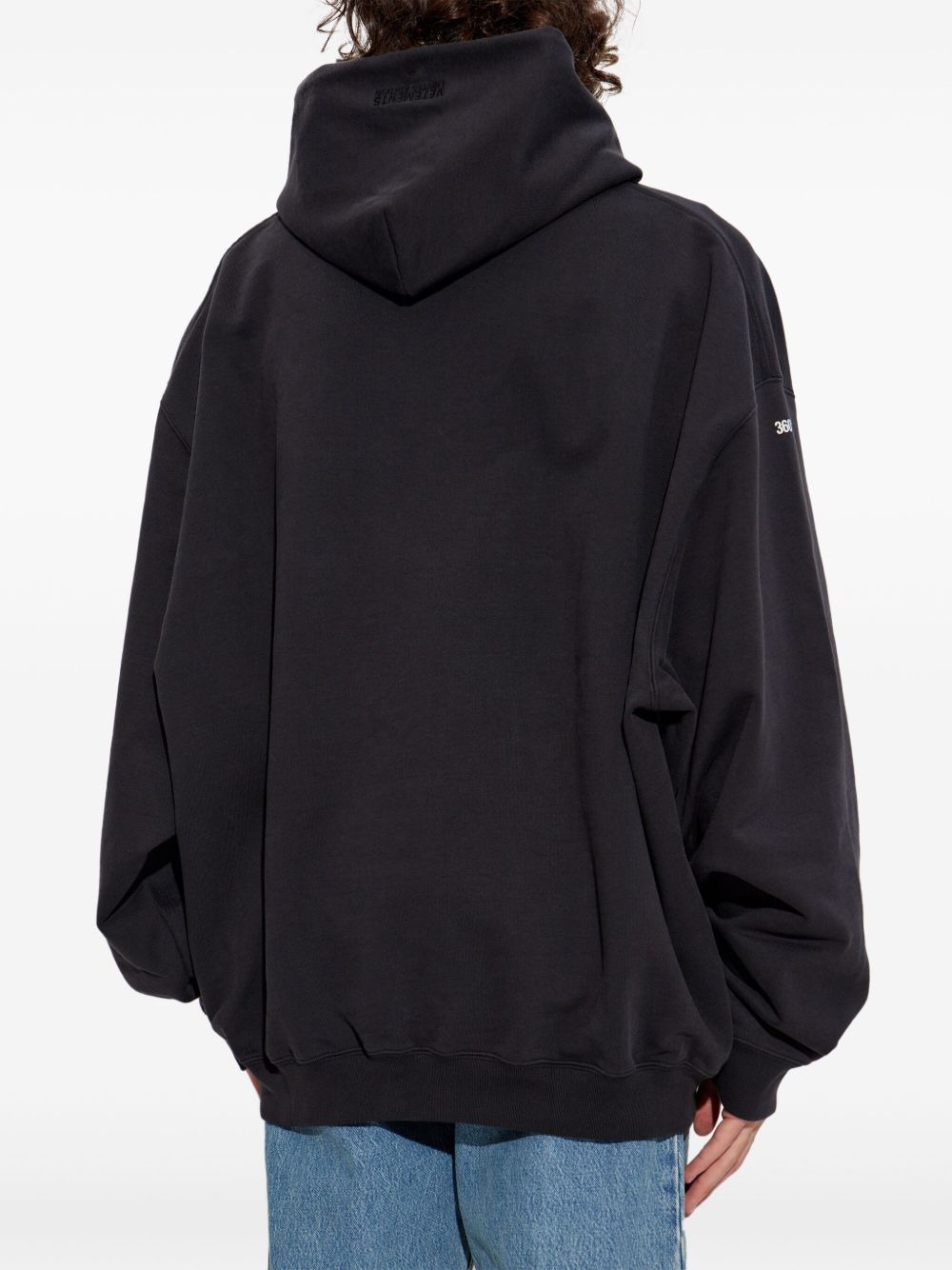 camera-print hooded sweatshirt - 4