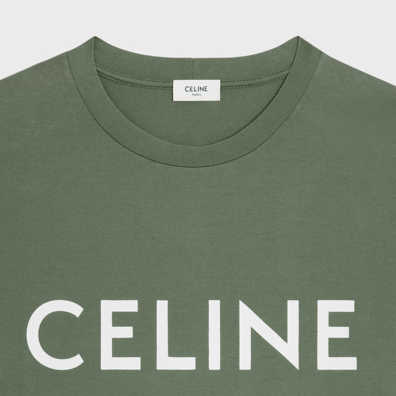 loose Celine T-shirt in jersey cotton 3