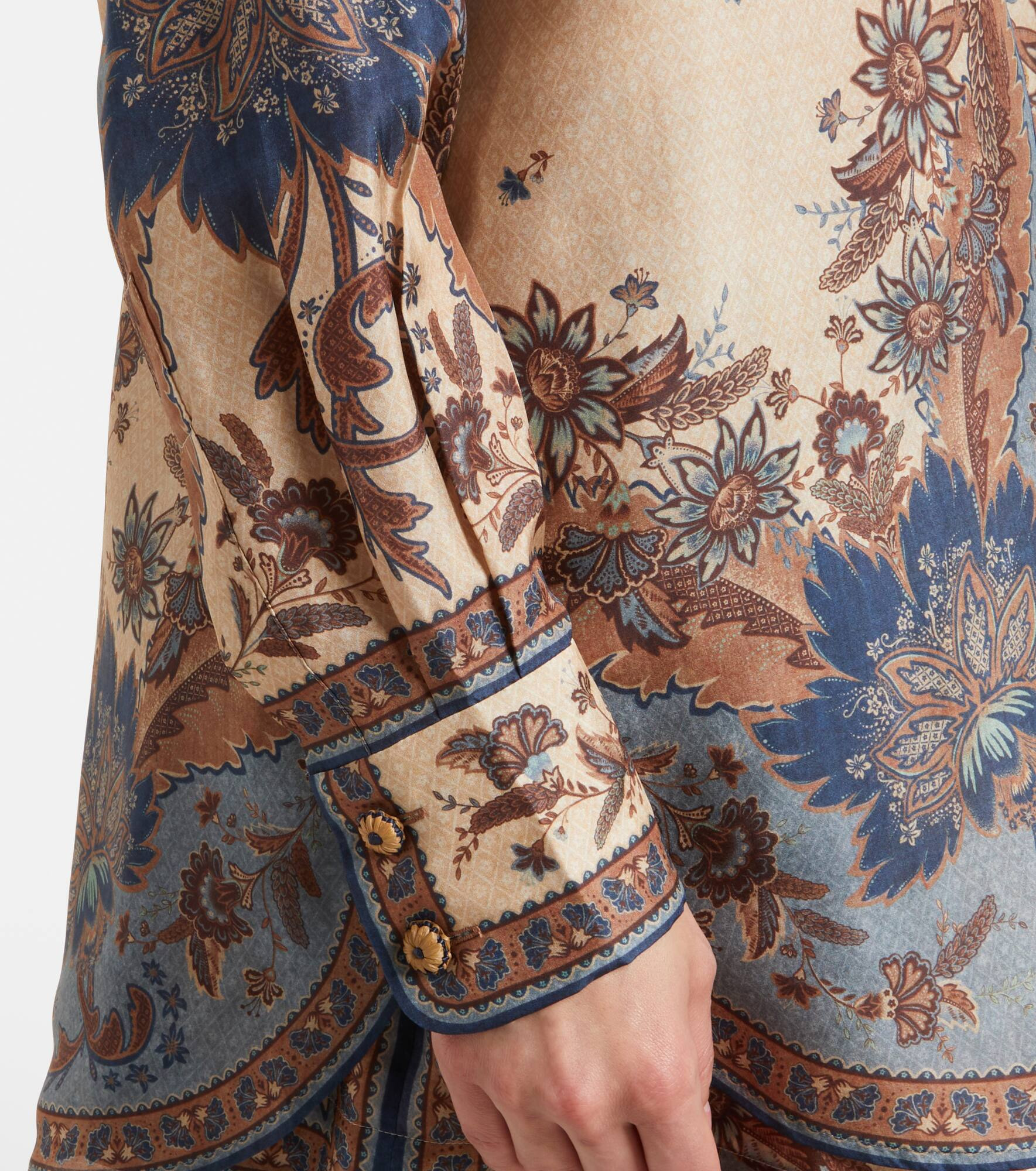 Paisley silk shirt - 5