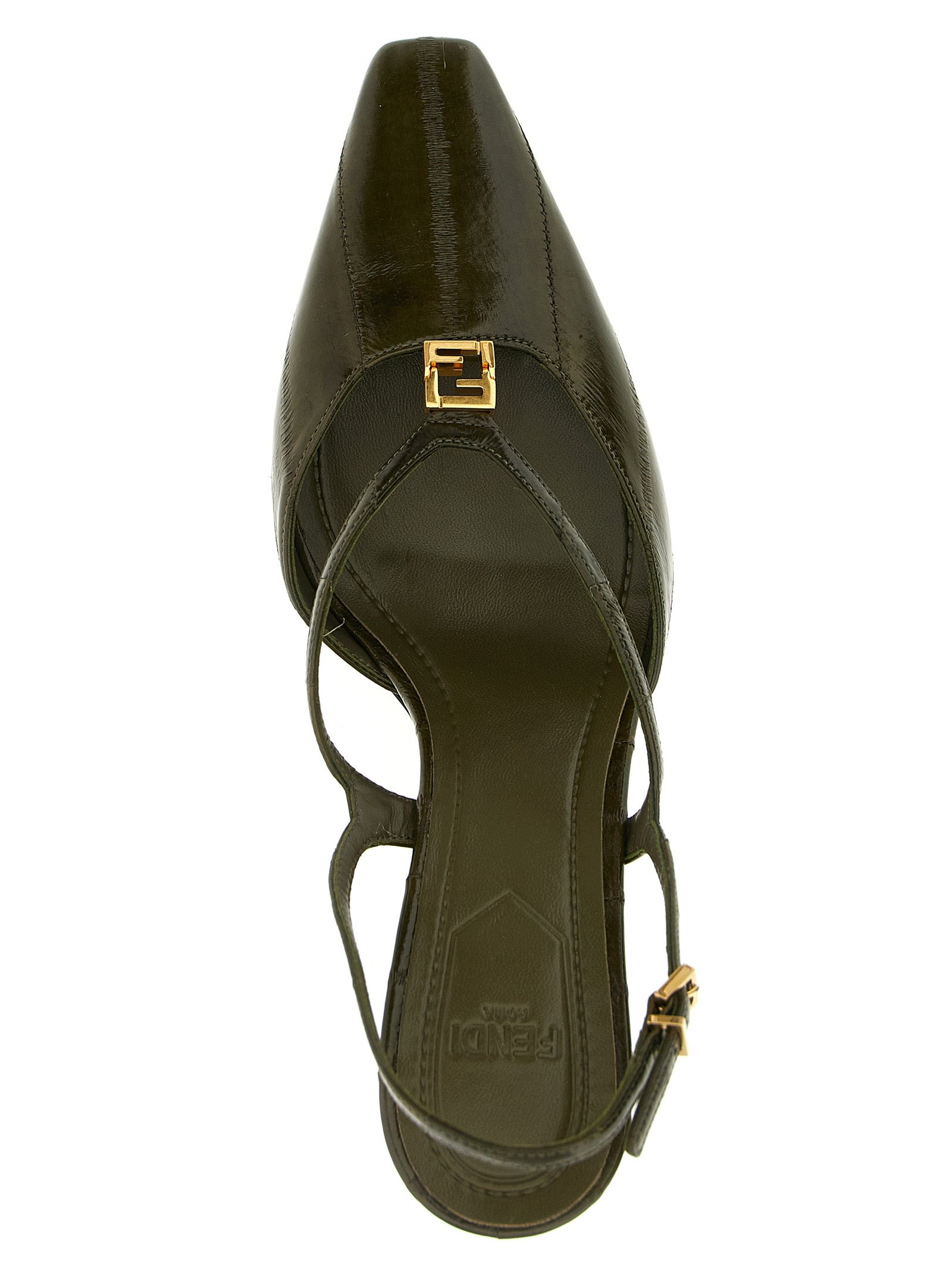Fendi Women 'Fendi Ffold' Slingback - 4