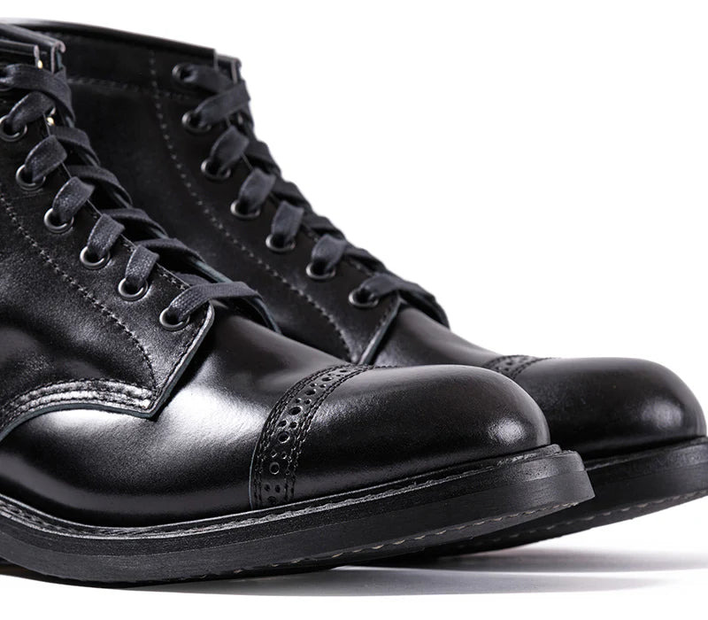 PRE-SALE LK-014  Black Ops Combat Boots Shinki Hikaku Shell Cordovan - 9