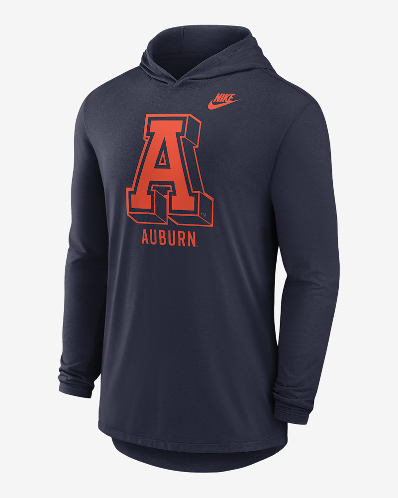 Auburn Legacy Men's Nike Dri-FIT College Long-Sleeve Hooded T-Shirt 1