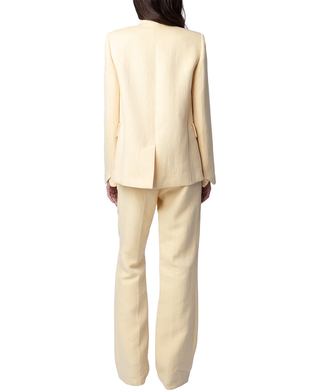 Zadig & Voltaire Very Lin Lurex Linen-Blend Blazer - 6