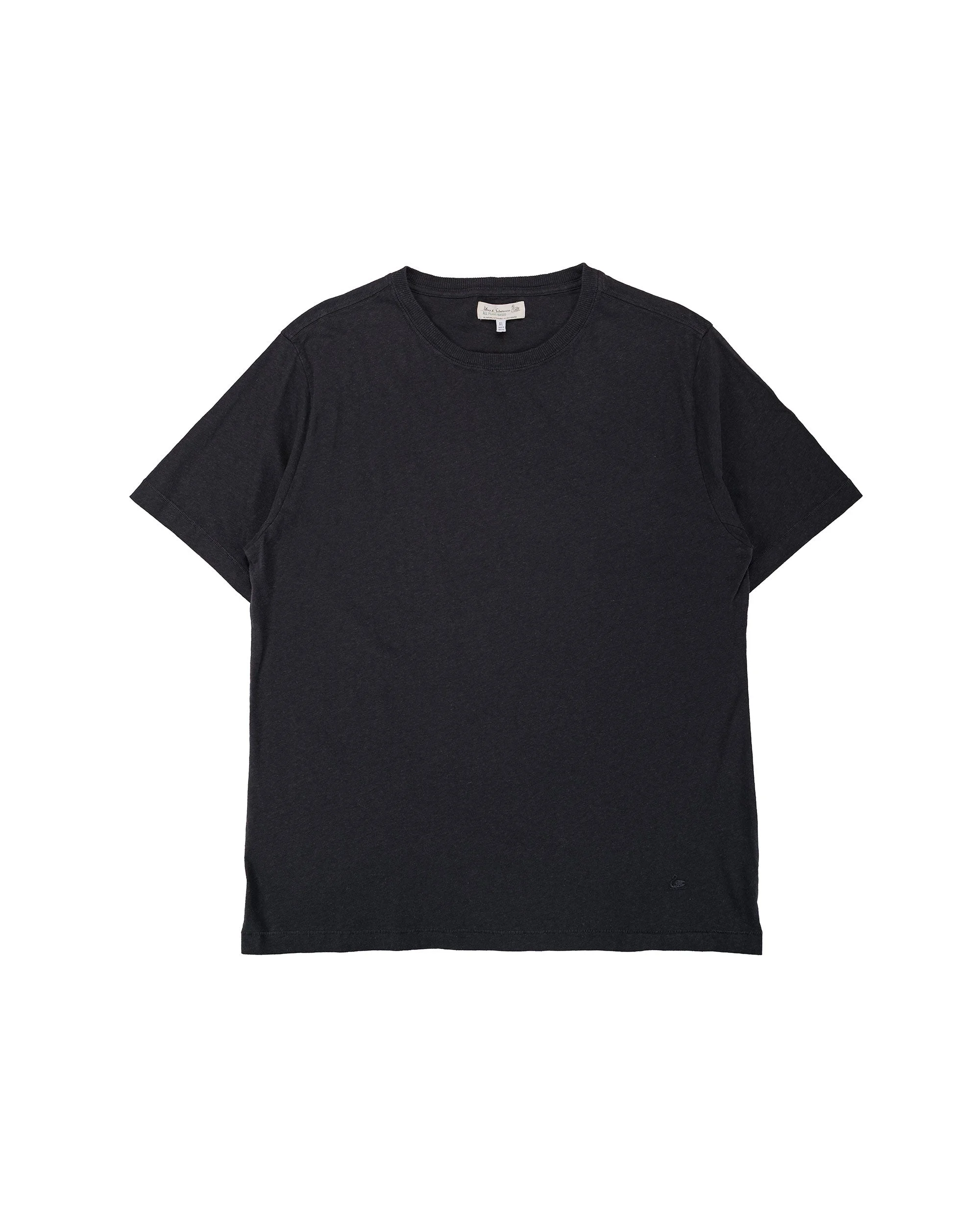 HPT01 Cotton Hemp T-Shirt Charcoal - 1