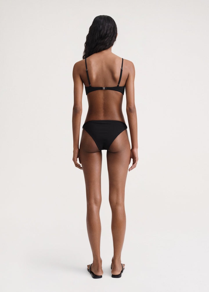 Twist-side bikini bottoms black - 4