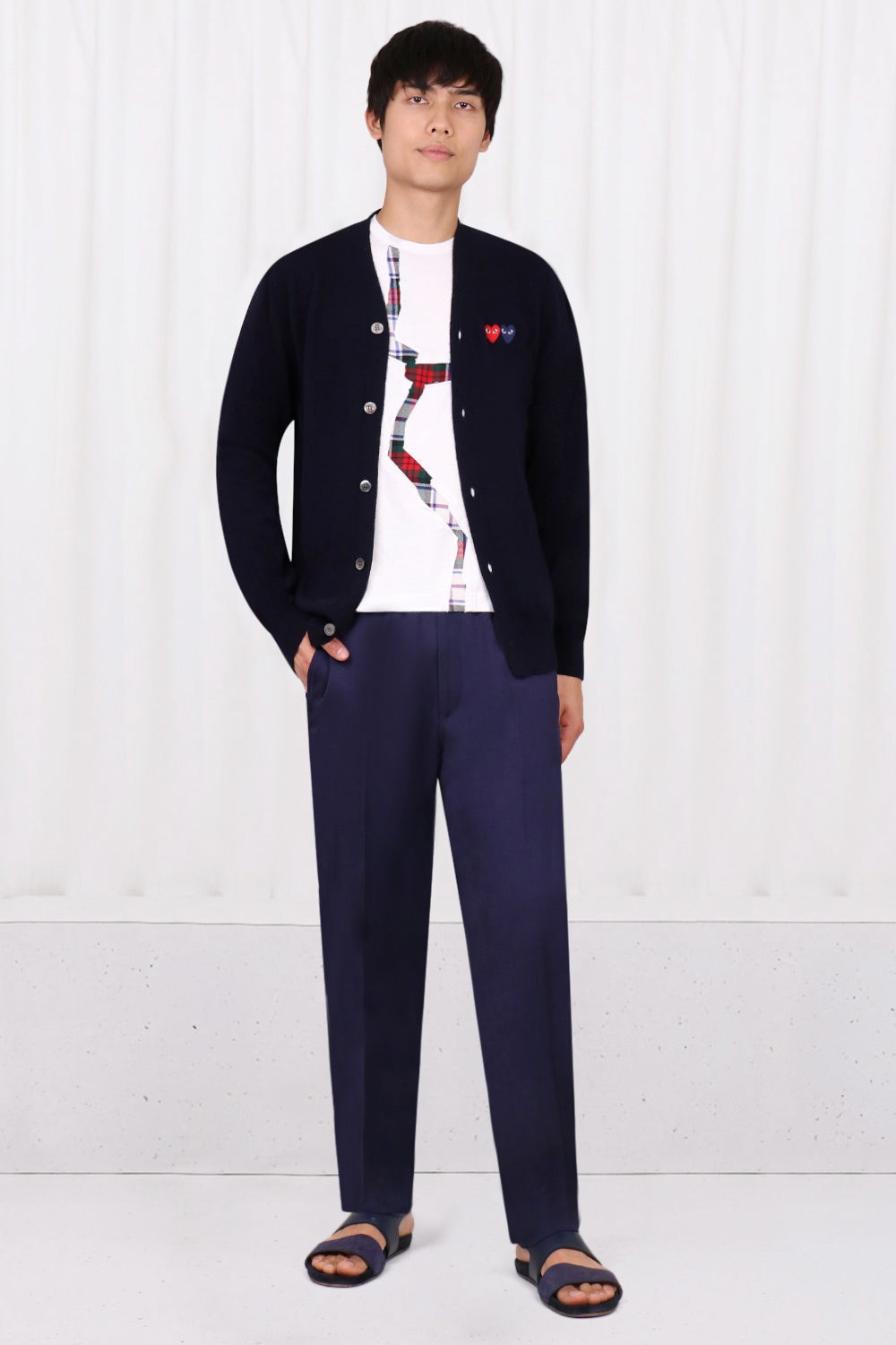 T-SHIRT WITH UNDERLAY JAGGER CROSS | WHITE - 3