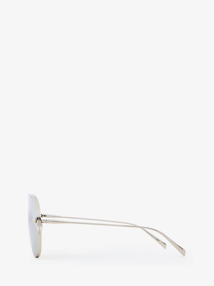 Metal Studs Mask Sunglasses - 4