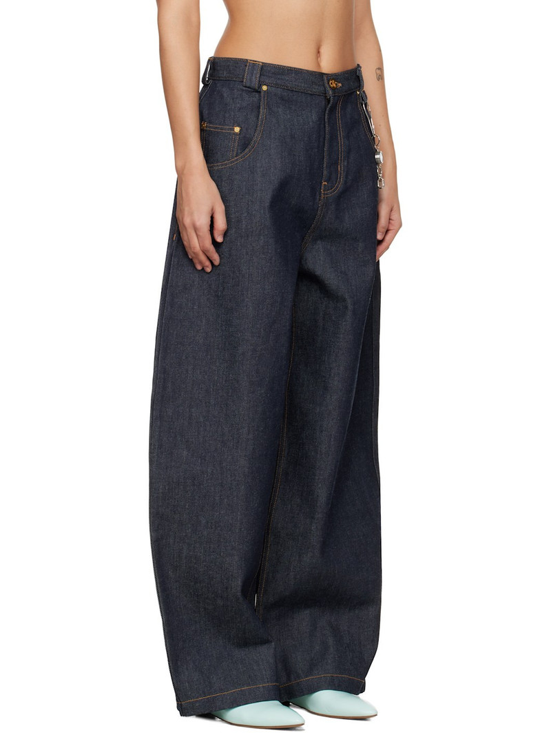 Navy Bad Girl Jeans 2
