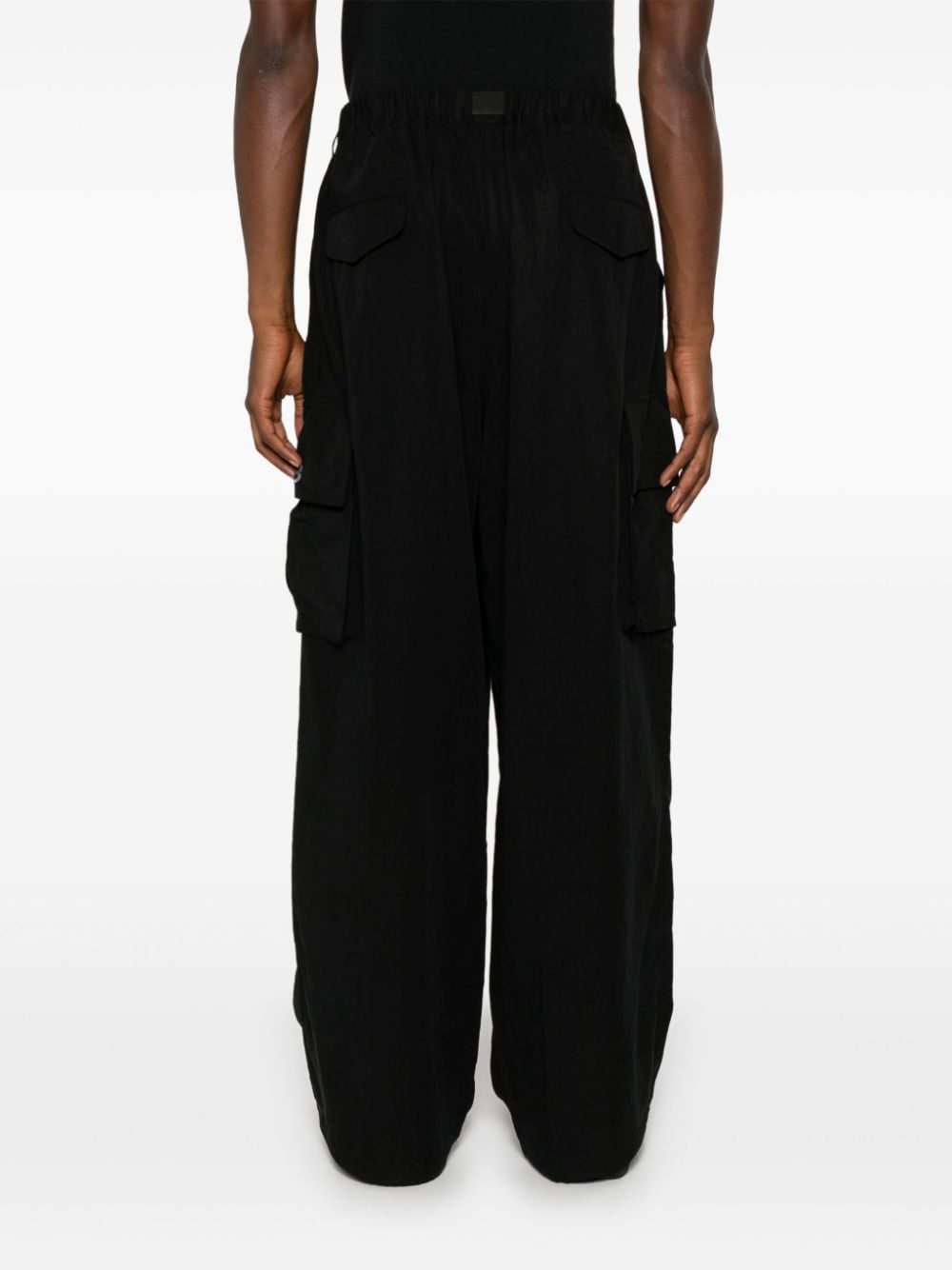 twill cargo pants - 4