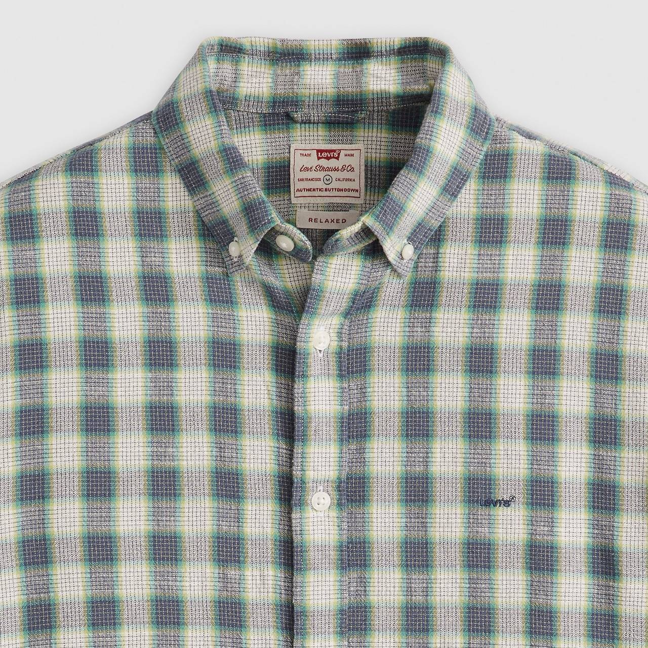 SHORT SLEEVE AUTHENTIC BUTTON-DOWN SHIRT - 6