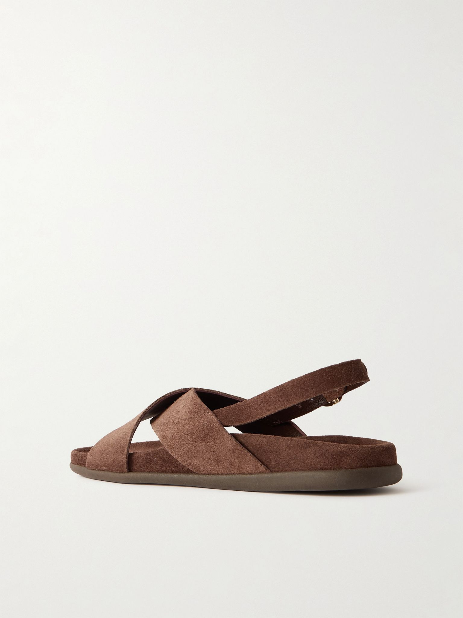 Ikesia suede slingback sandals Brown - 3