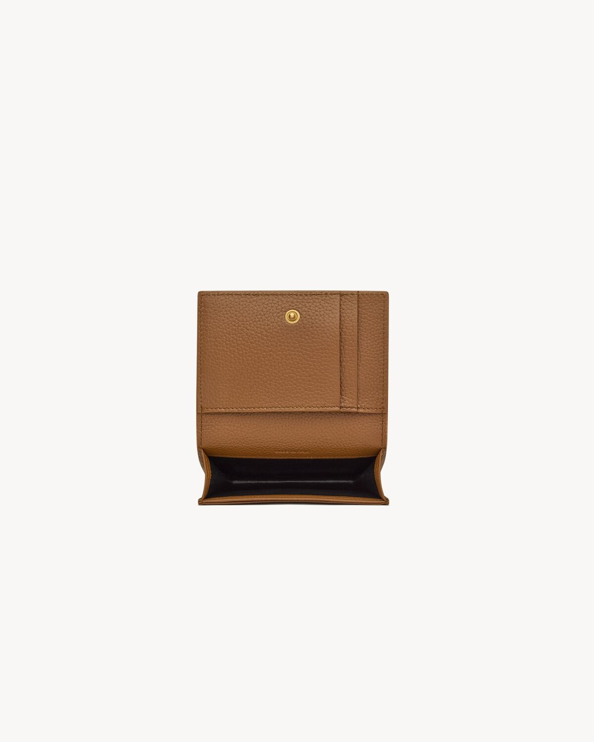 CASSANDRE SHADOW SAINT LAURENT BUSINESS CARD CASE IN GRAINED LEATHER - 5