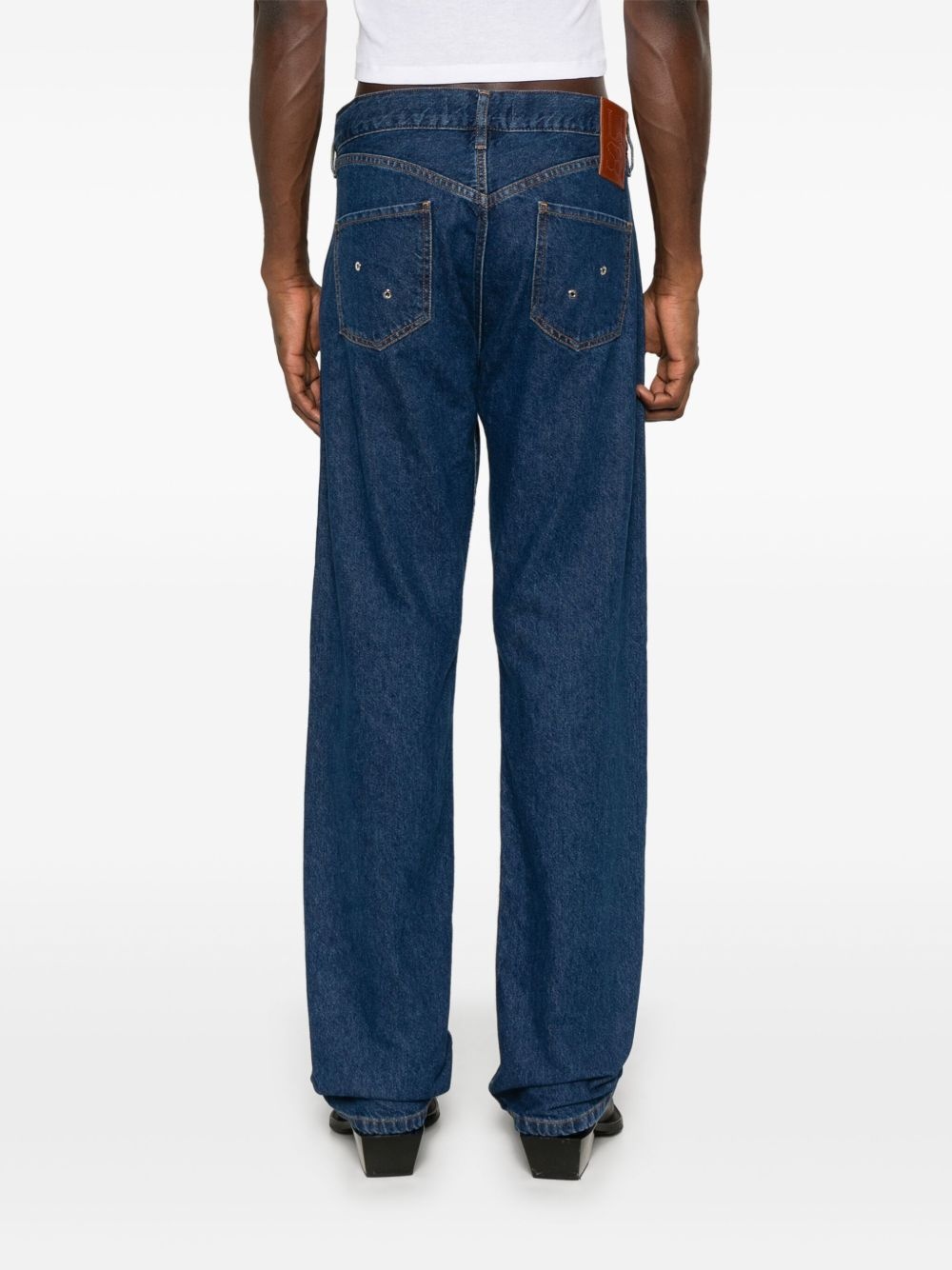 Steve lace-up jeans - 7