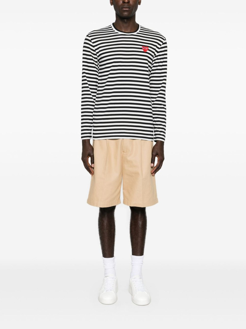Comme des Garçons PLAY striped T-shirt outlook
