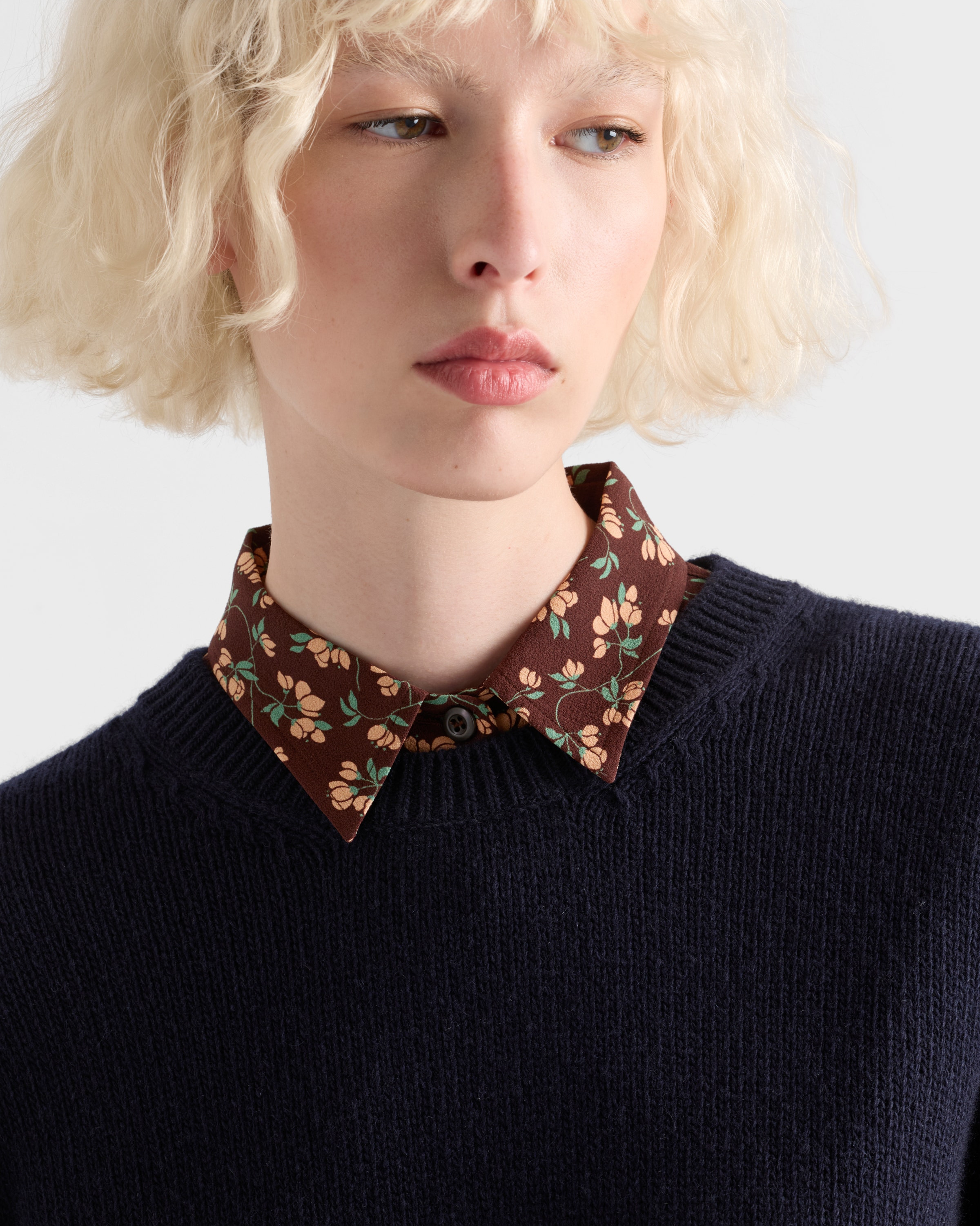 Wool and cashmere crew-neck sweater - 4