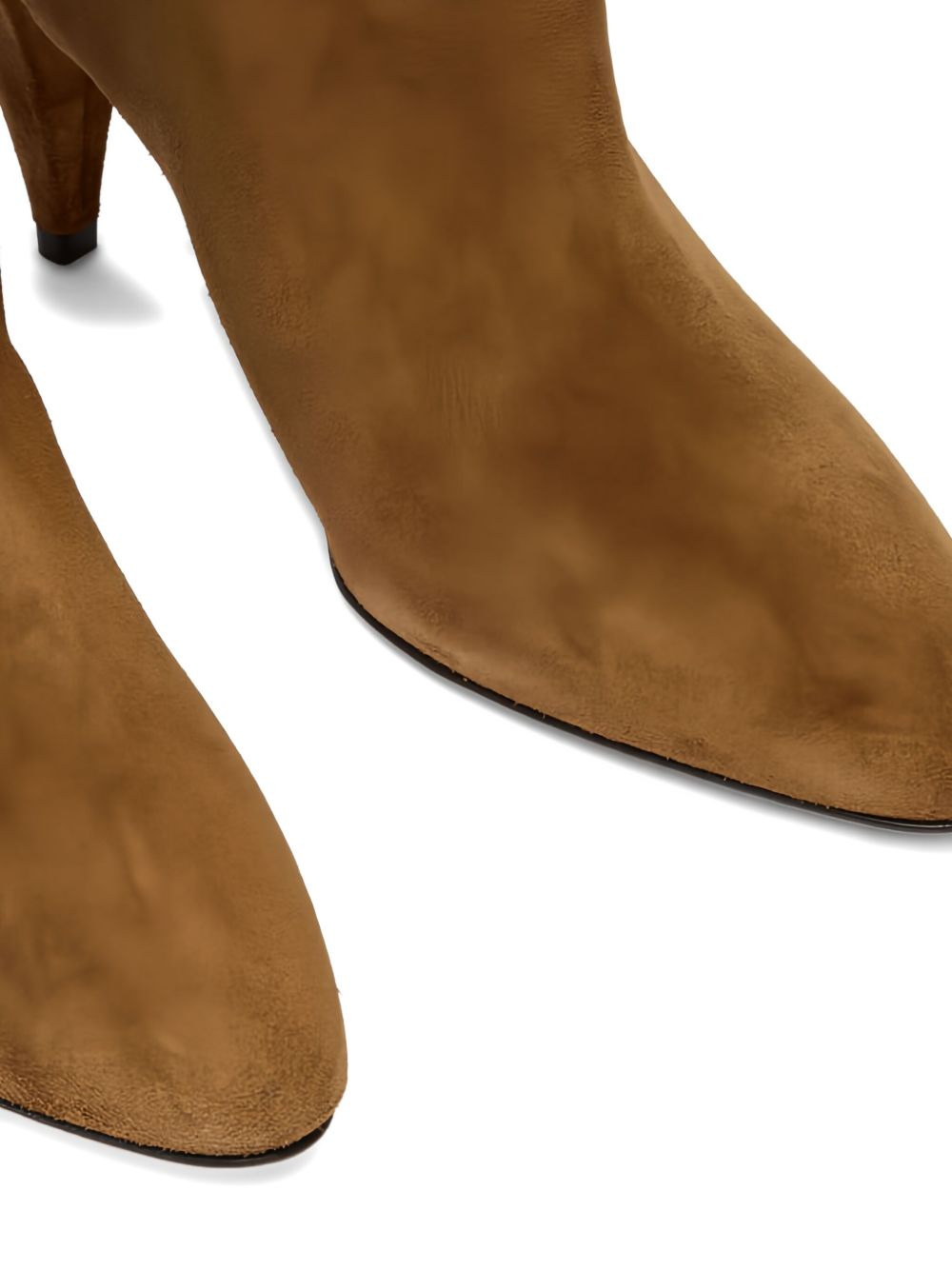 120MM suede calfskin high-heeled boots - 3