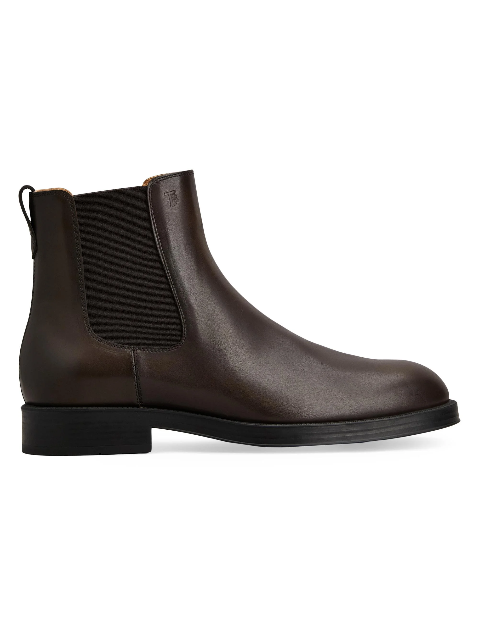 Men's Chelsea Leather Ankle Boots - Testa Moro - 1