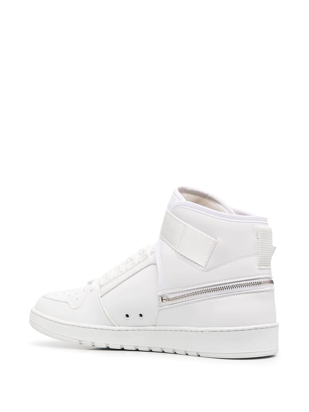 stripe-detail high-top sneakers - 3