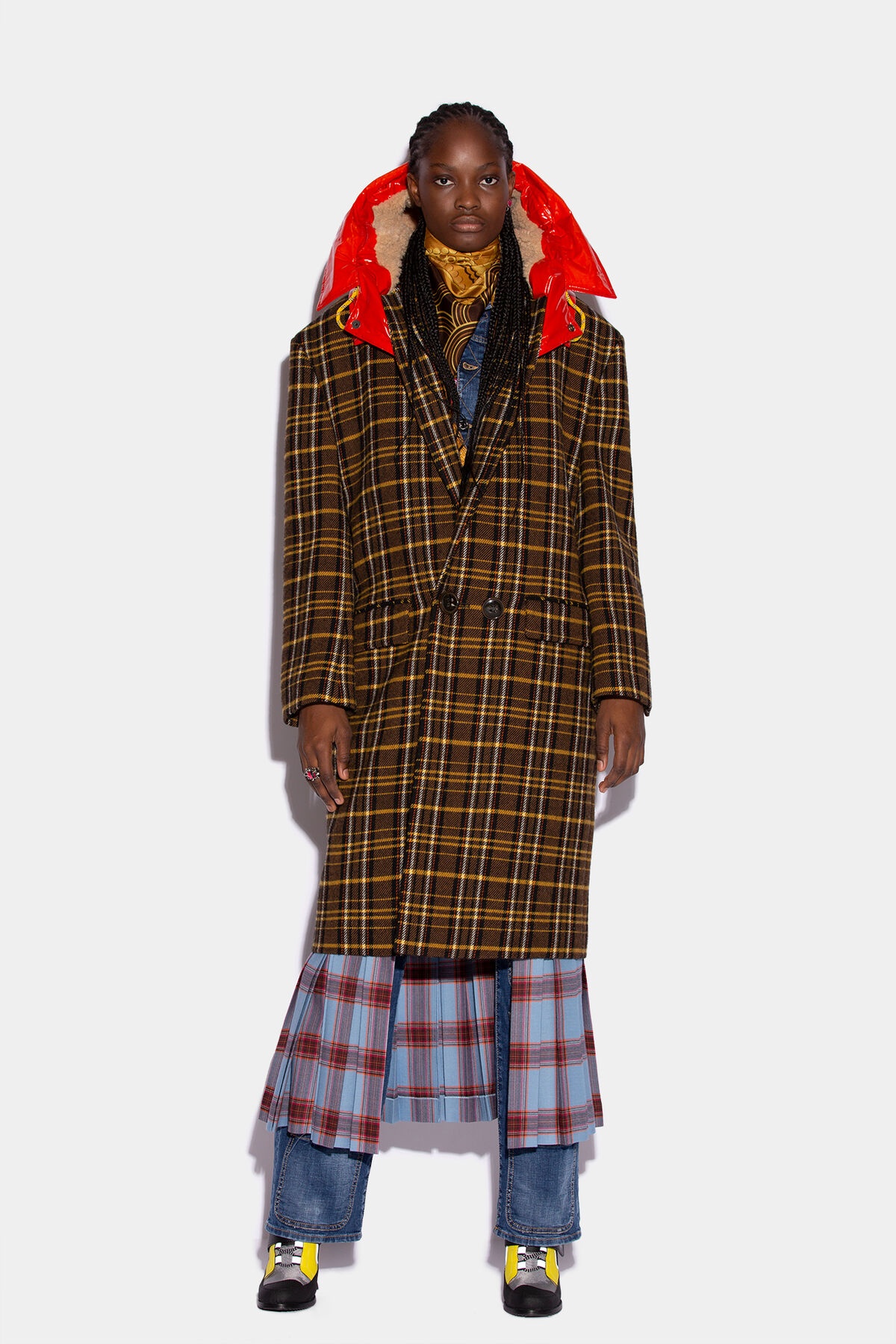 TECHNO HOODED COAT - 3