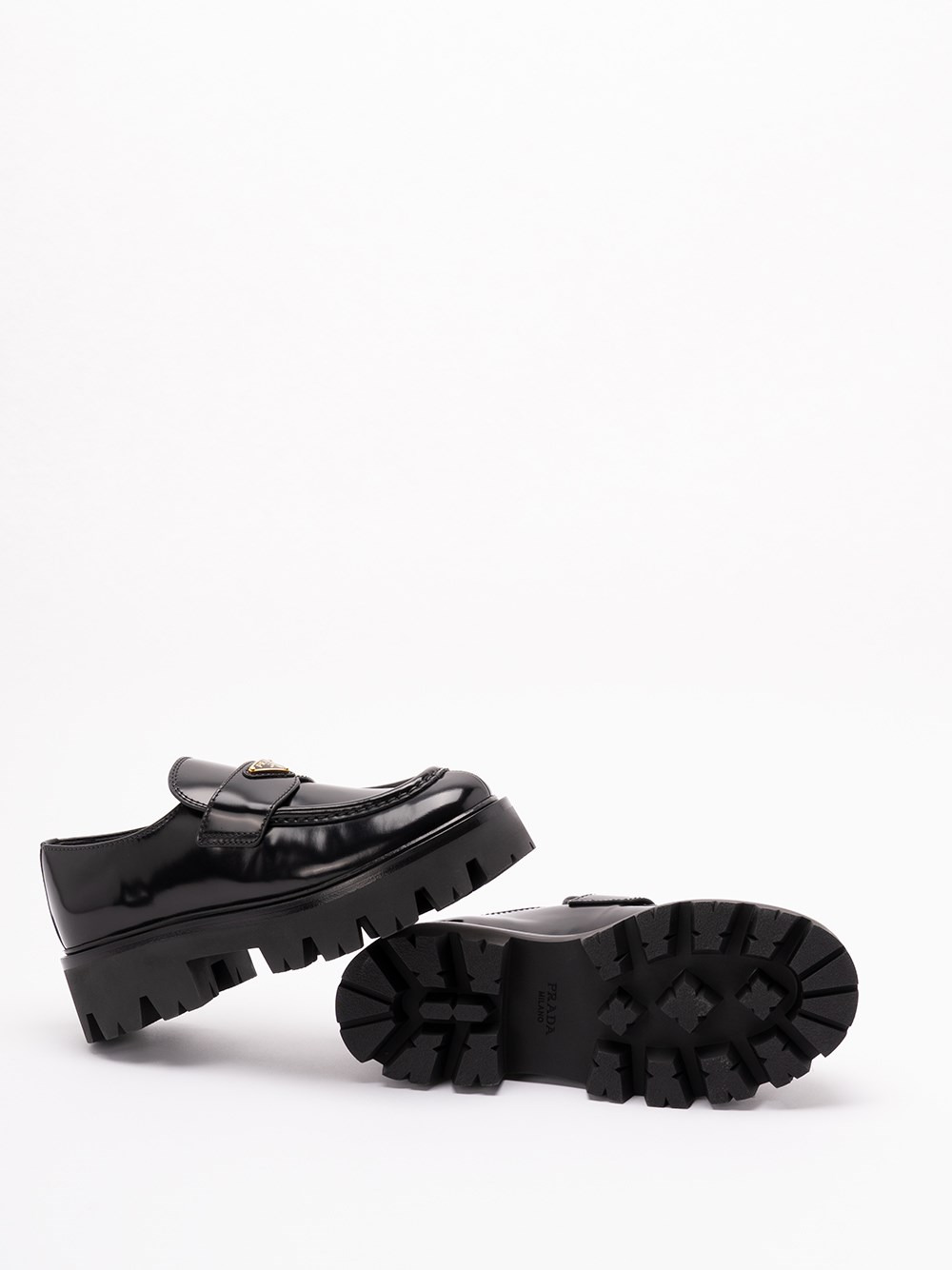 Brushed Leather Loafers - 4