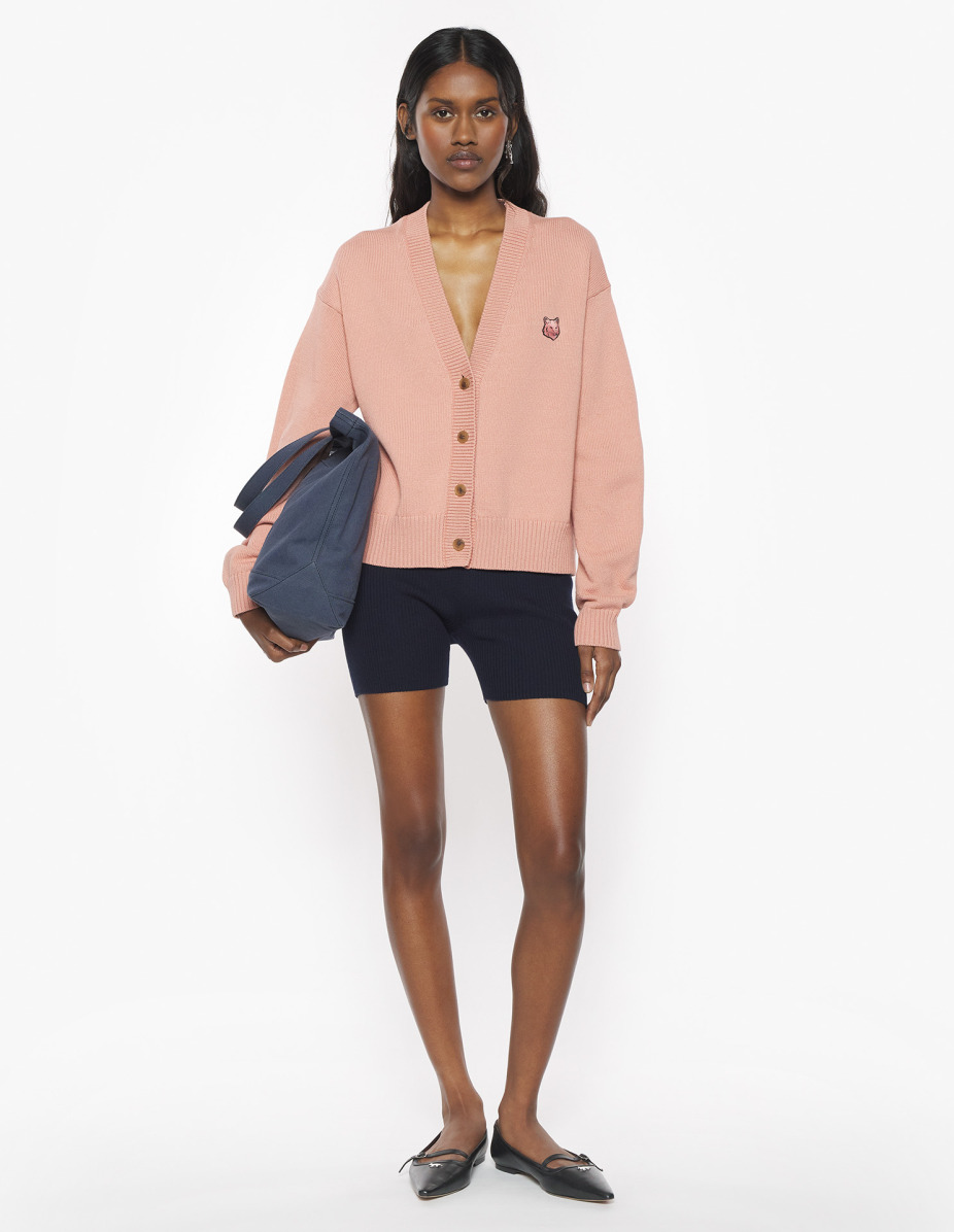 BOLD FOX HEAD PATCH COMFORT CARDIGAN - 2