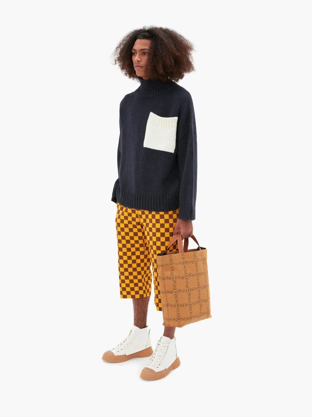 PATCH POCKET TURTLENECK JUMPER - 3