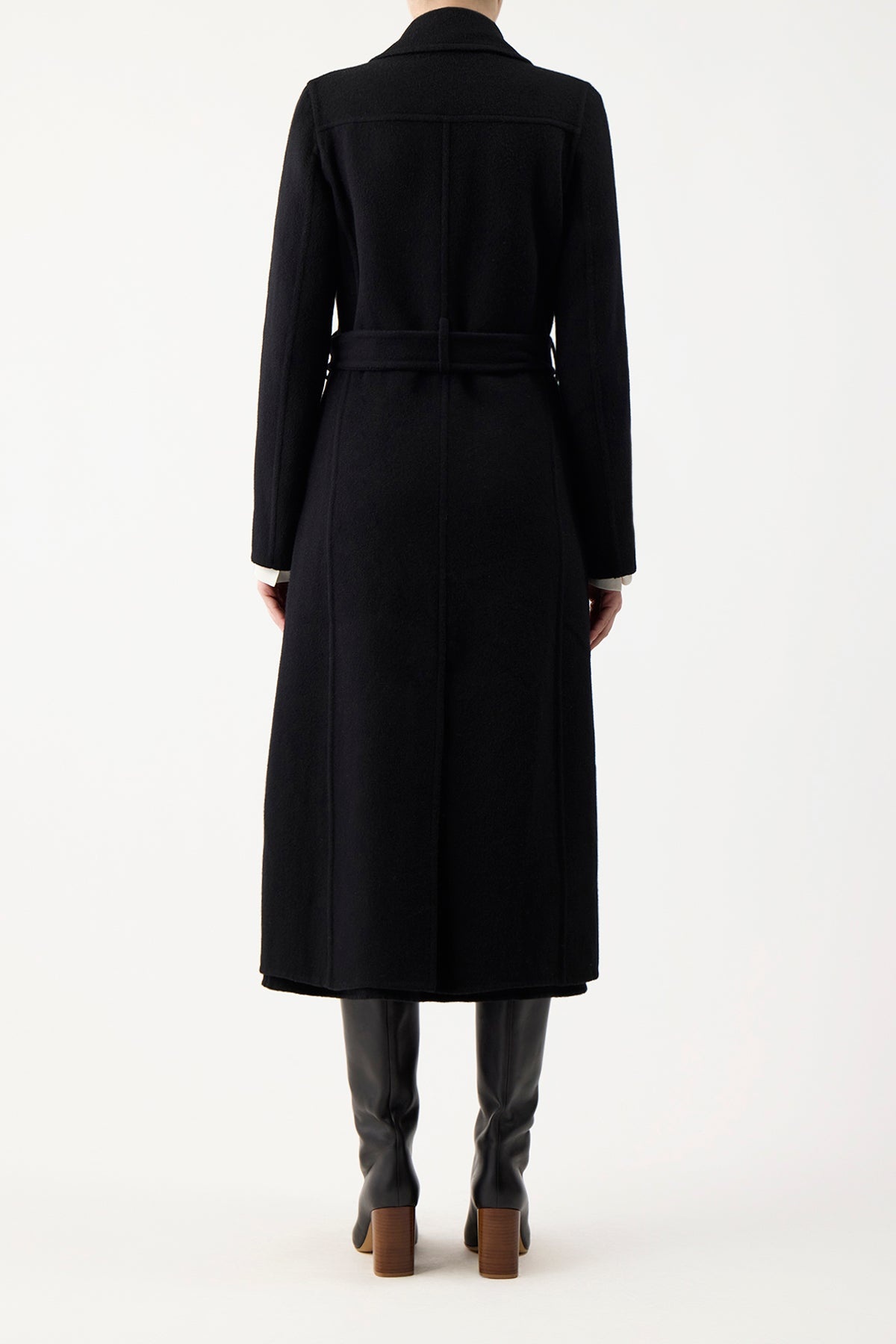 William Coat in Double-Face Recycled Cashmere - 4
