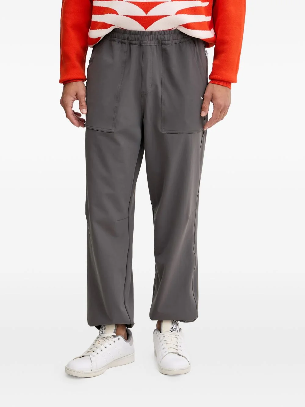 logo track pants - 1