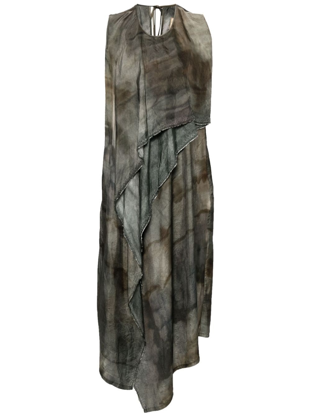 Again abstract-print dress - 1