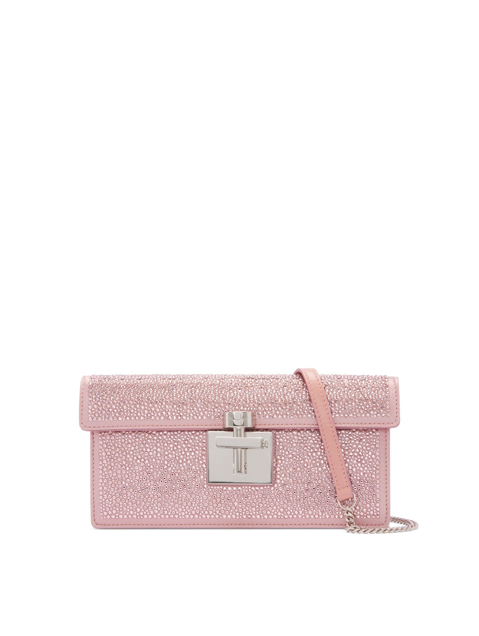 PAVE CRYSTAL ALIBI CLUTCH - 1