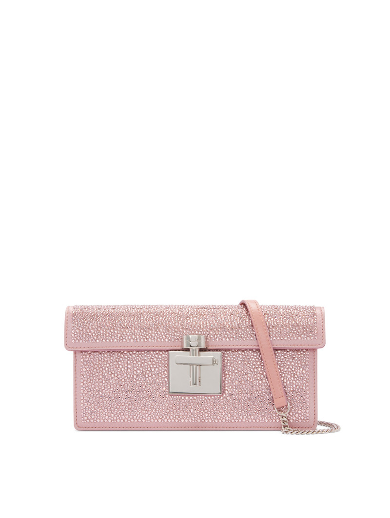 PAVE CRYSTAL ALIBI CLUTCH 1