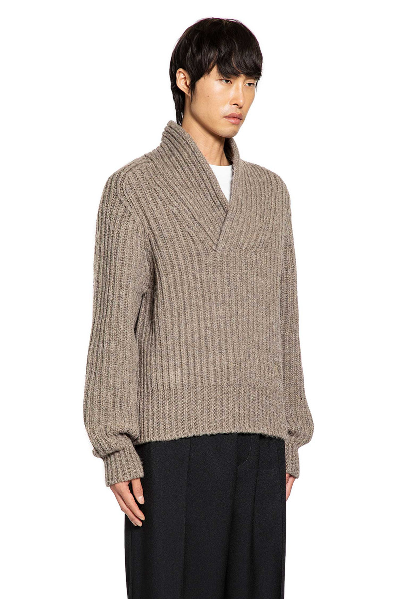 Burberry Shawl Collar Wool Sweater outlook