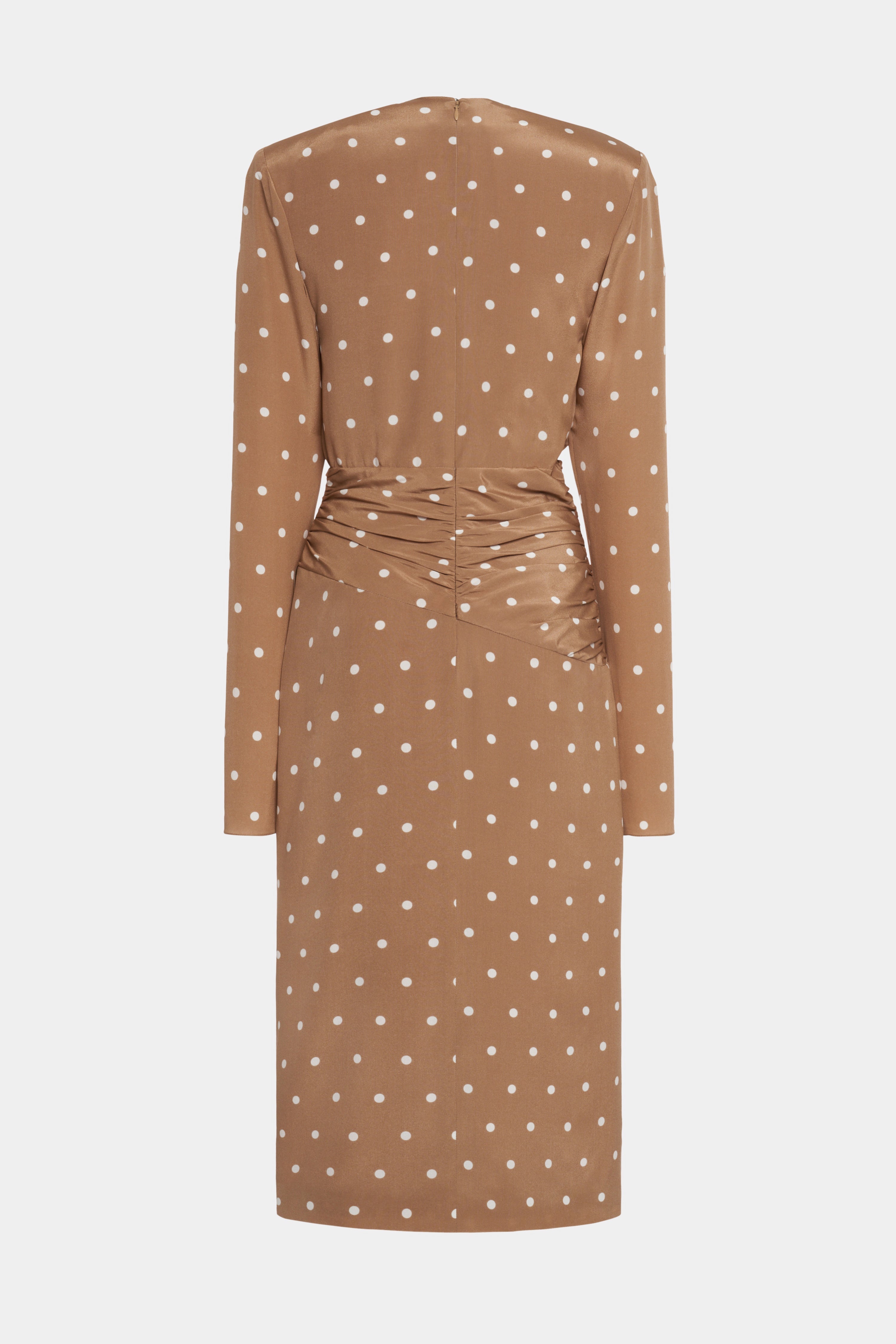 POLKA DOT DRESS WITH VOLANT - 2