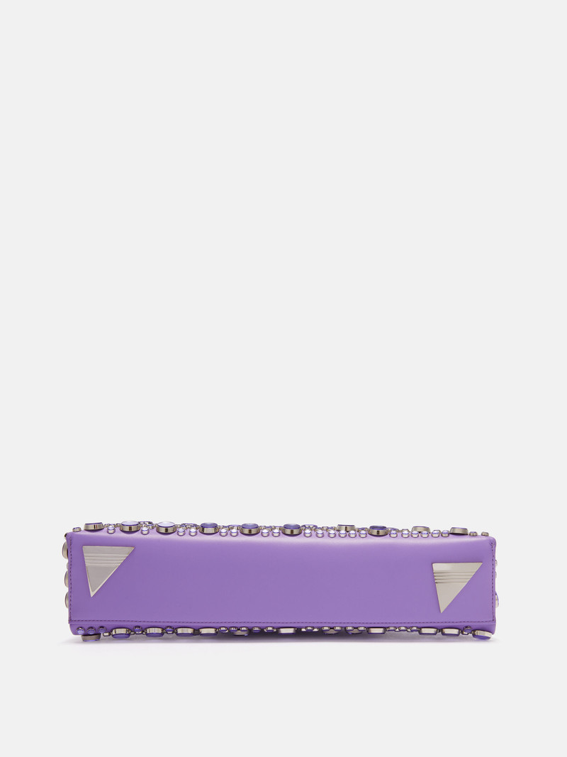 ''LONG NIGHT'' MAUVE MAXI CLUTCH 3