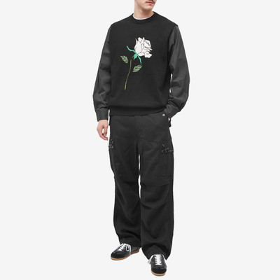 UNDERCOVER Undercover Rose Cashmere Crew Knit outlook