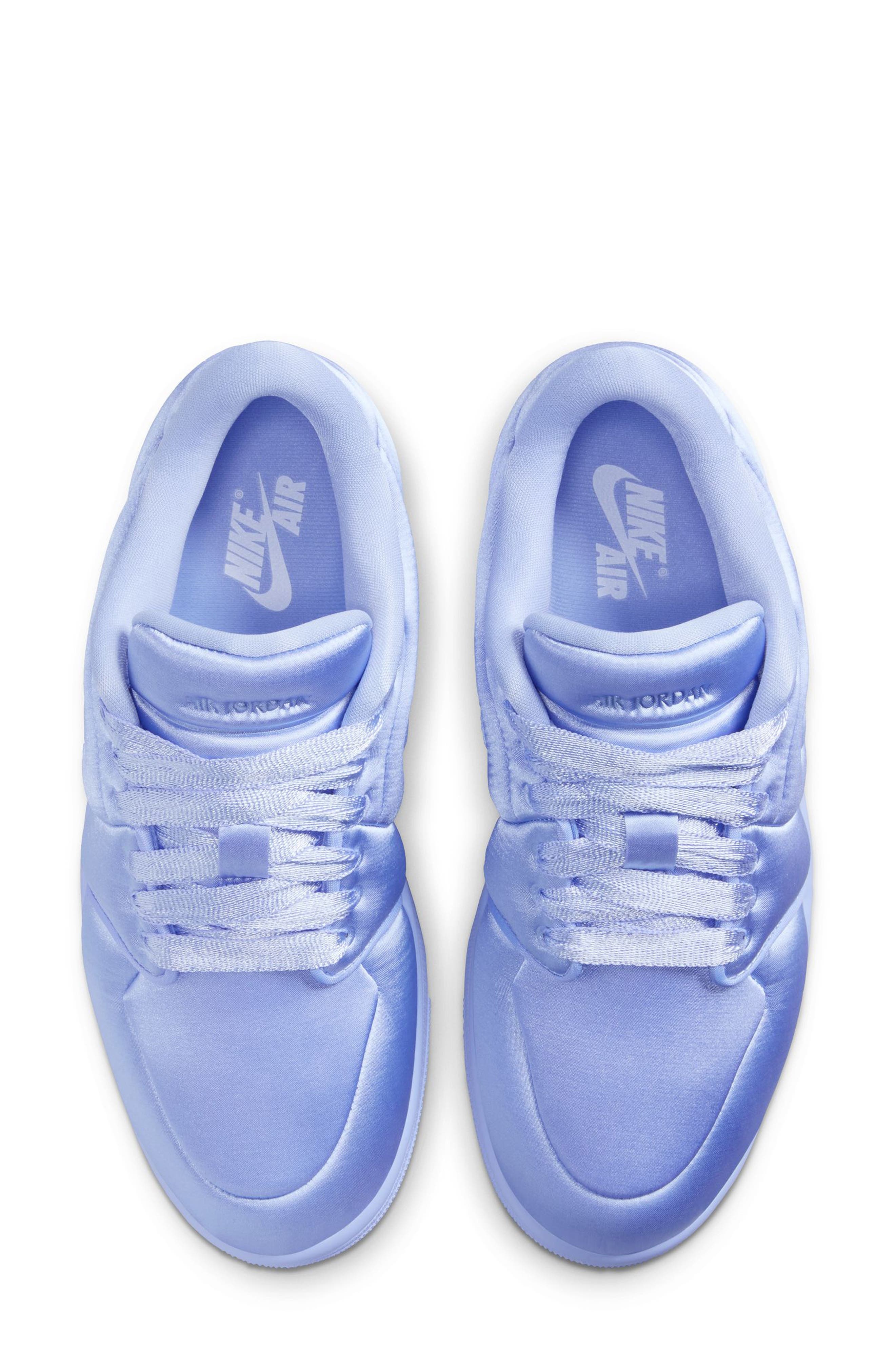 Air Jordan 1 Low Top Sneaker in Aluminum/Aluminum at Nordstrom - 3