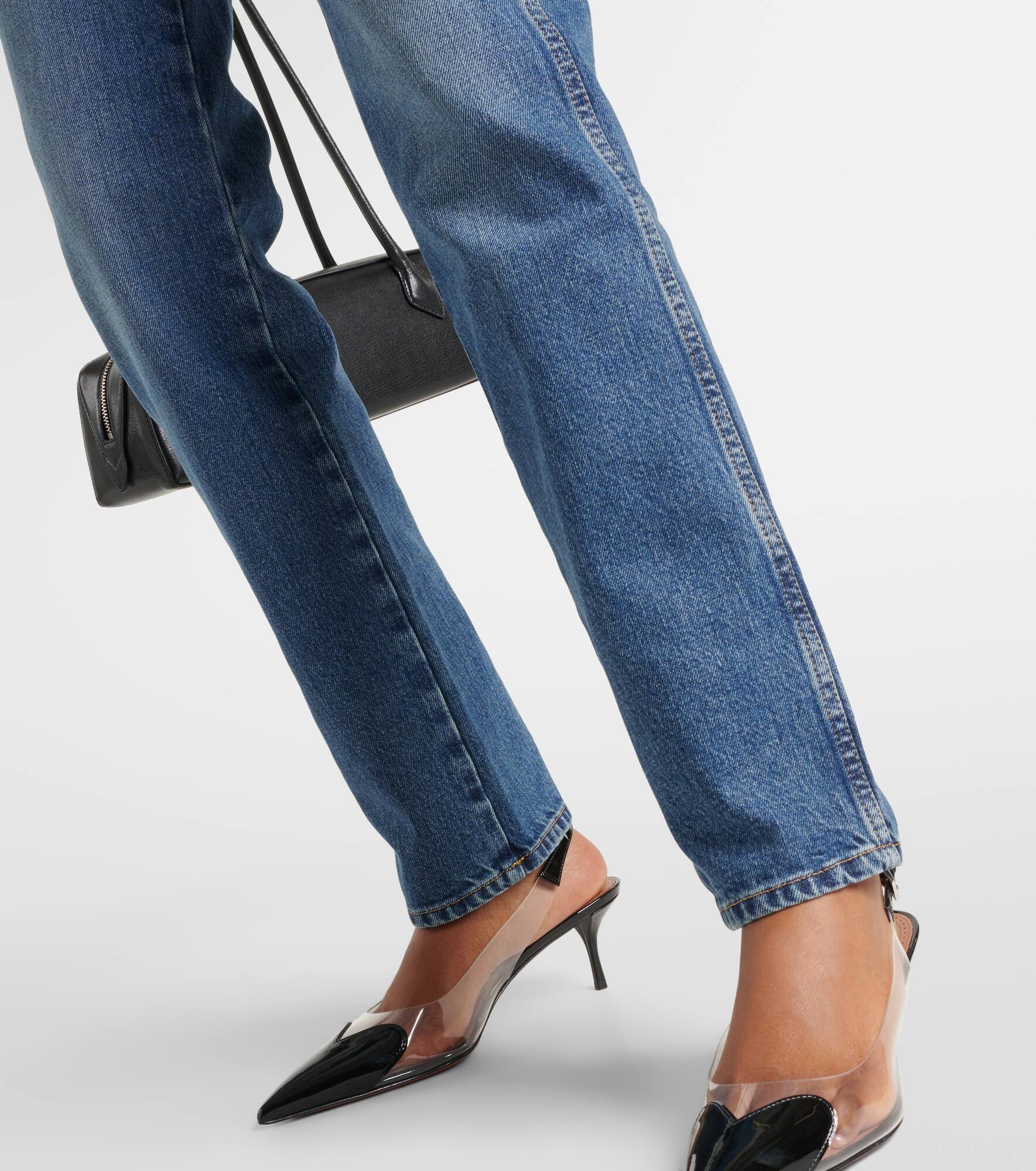 High-rise slim jeans - 5