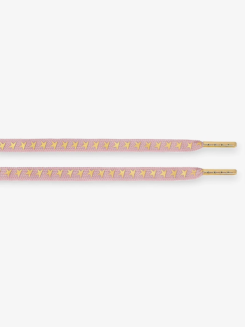 Golden Goose Star-Print Woven Laces outlook