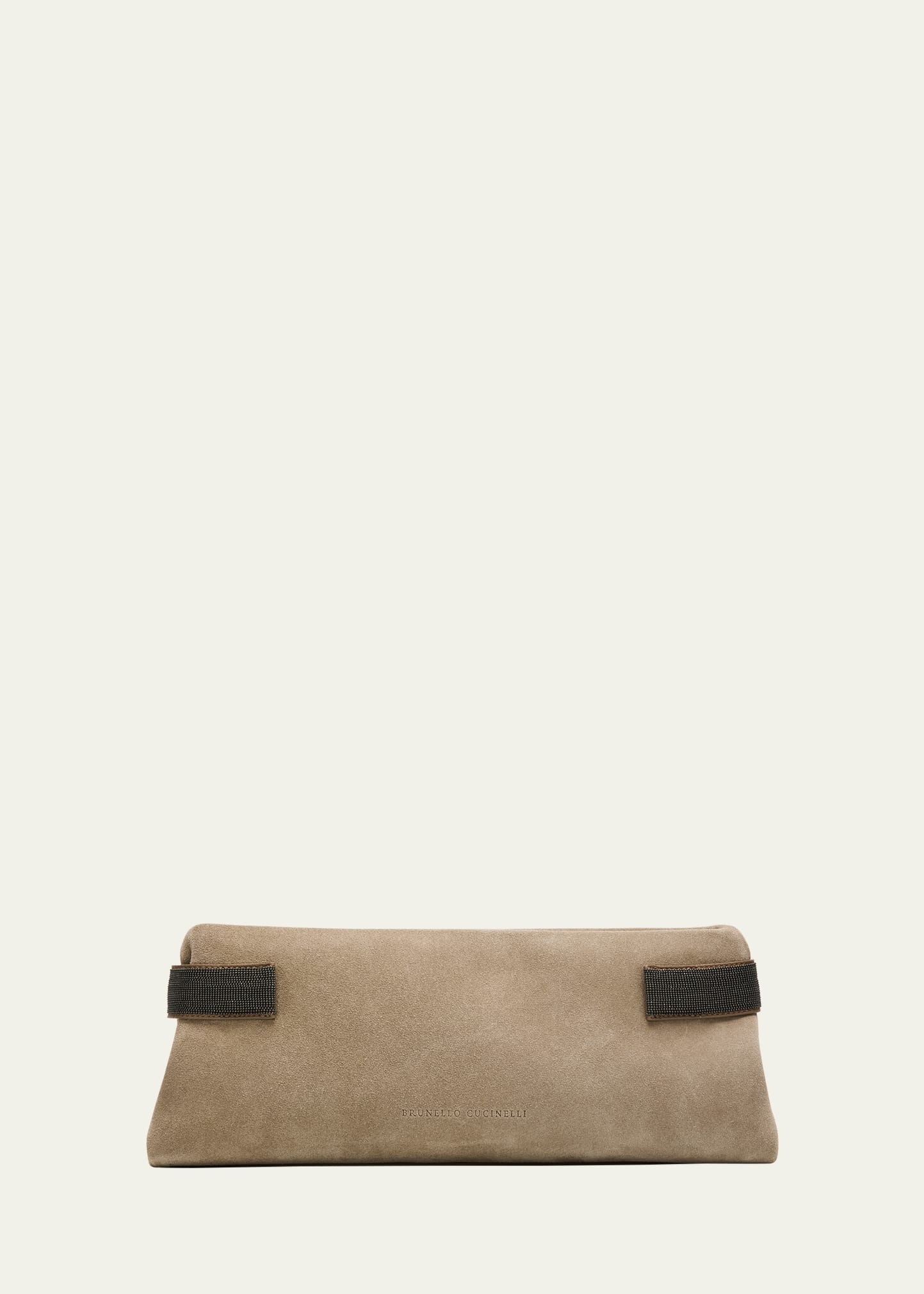 Essense Monili Suede Clutch Bag - 1