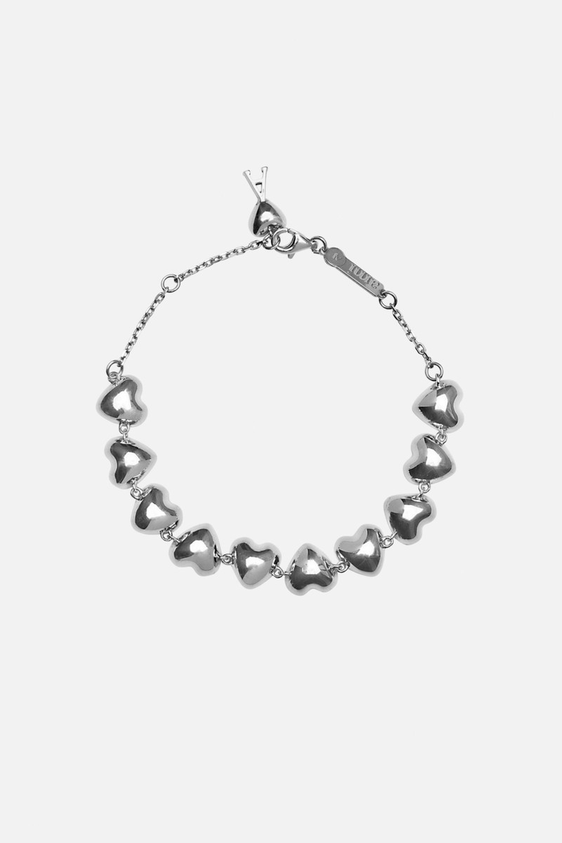 Metal Hearts Bracelet 1
