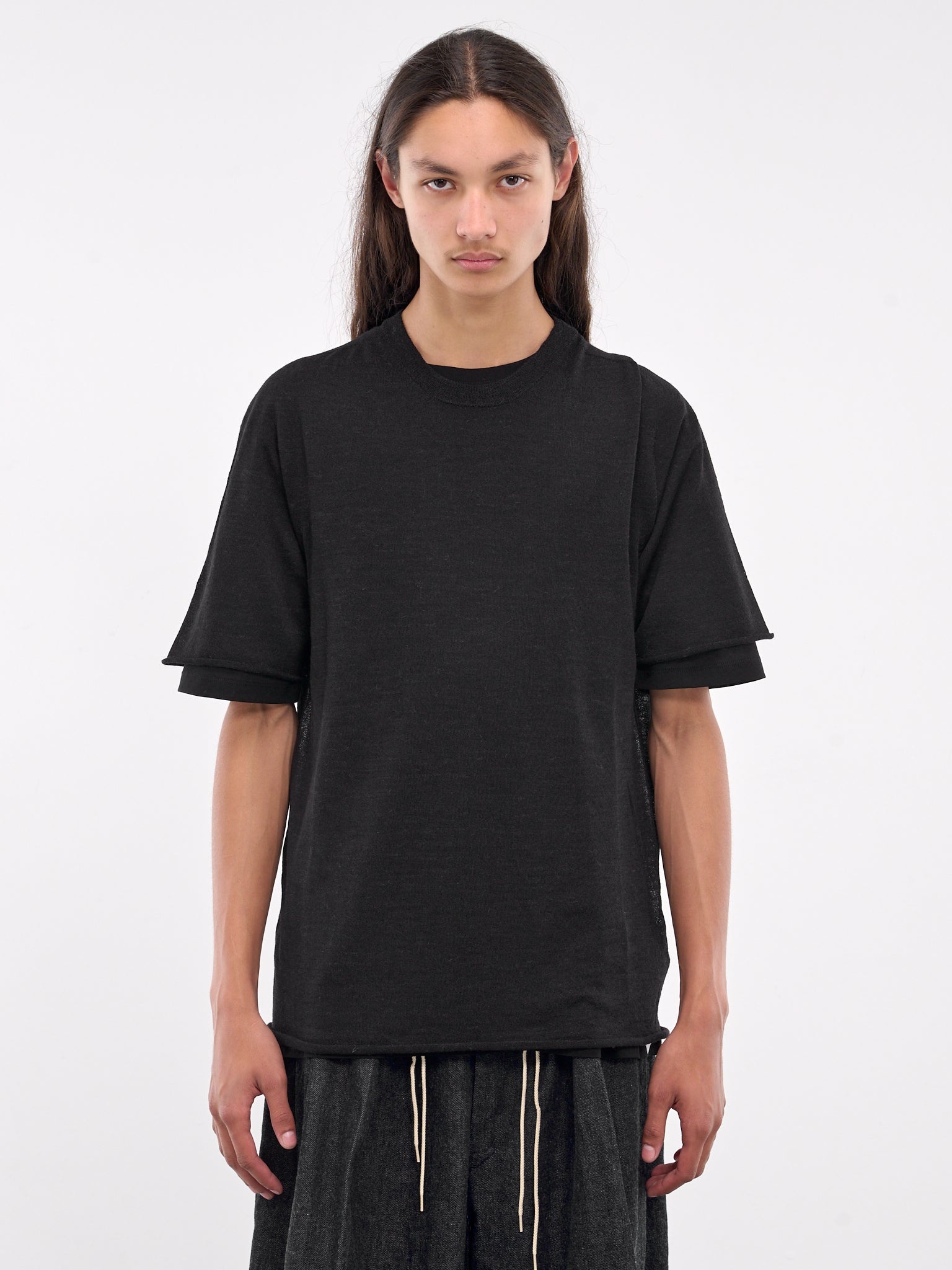 Short Sleeve Sweater - 1
