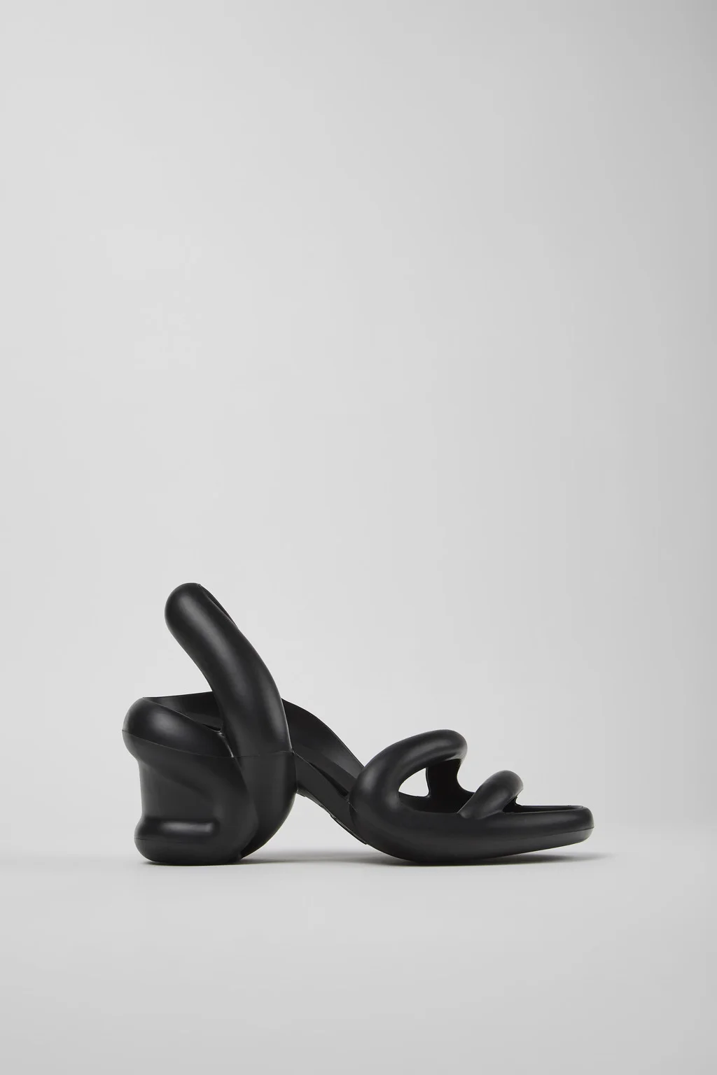Kobarah Black Sandals for Women. - 1