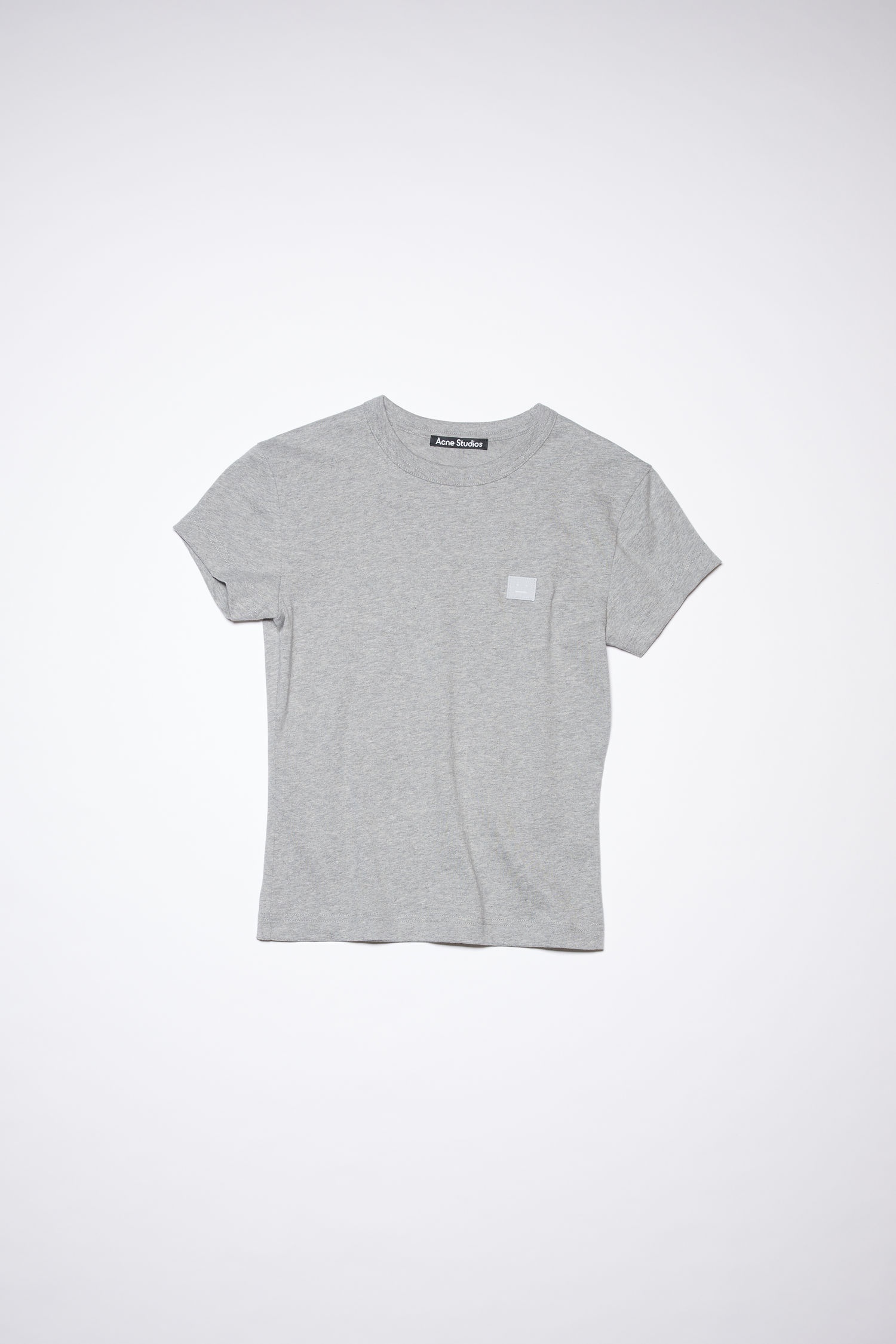 Crew neck t-shirt - Light Grey Melange - 5
