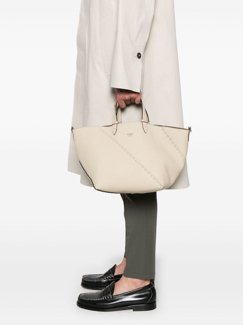 small Selleria Diagonal tote bag - 2