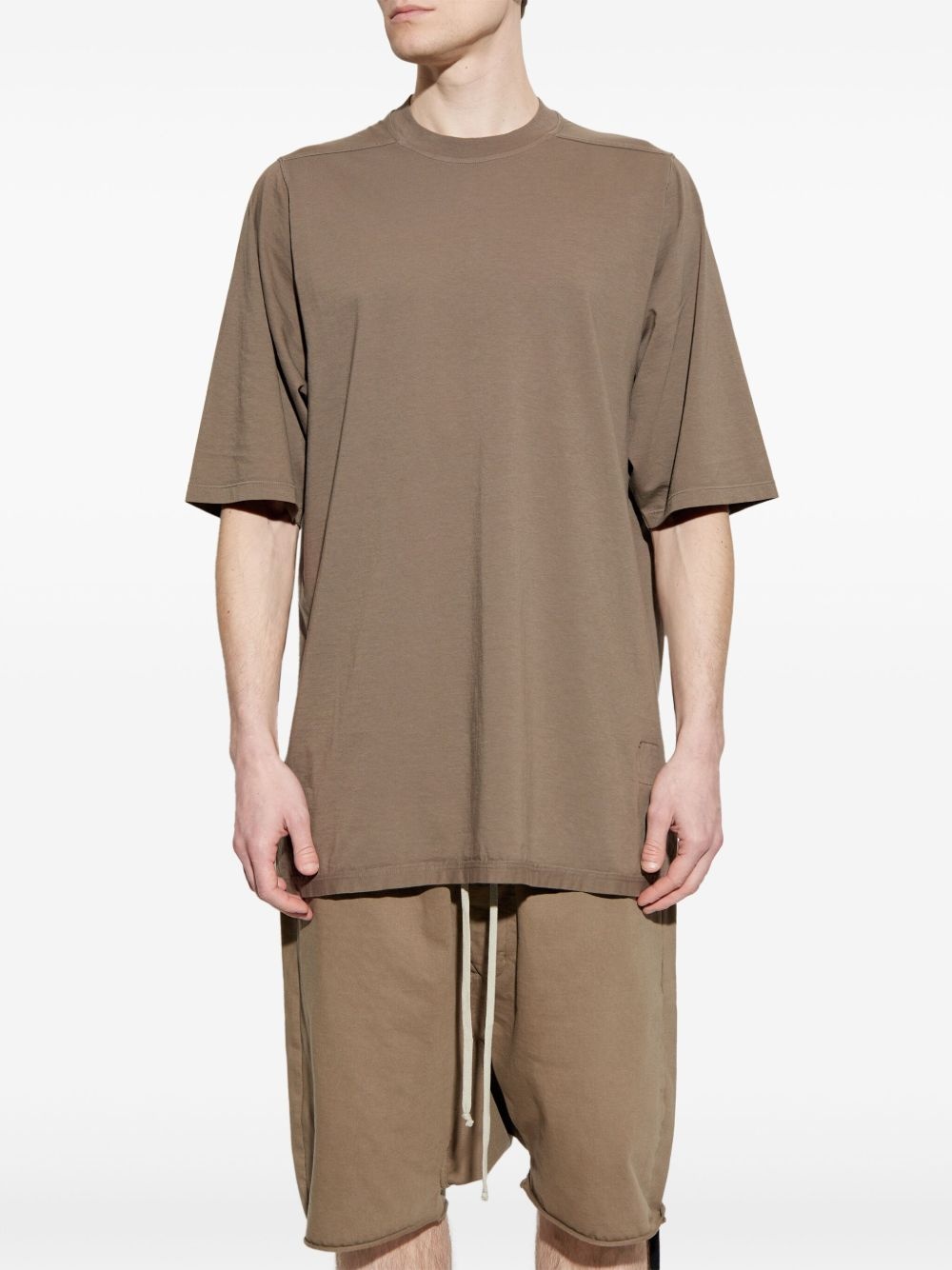 rear stitch-detailing t-shirt - 3