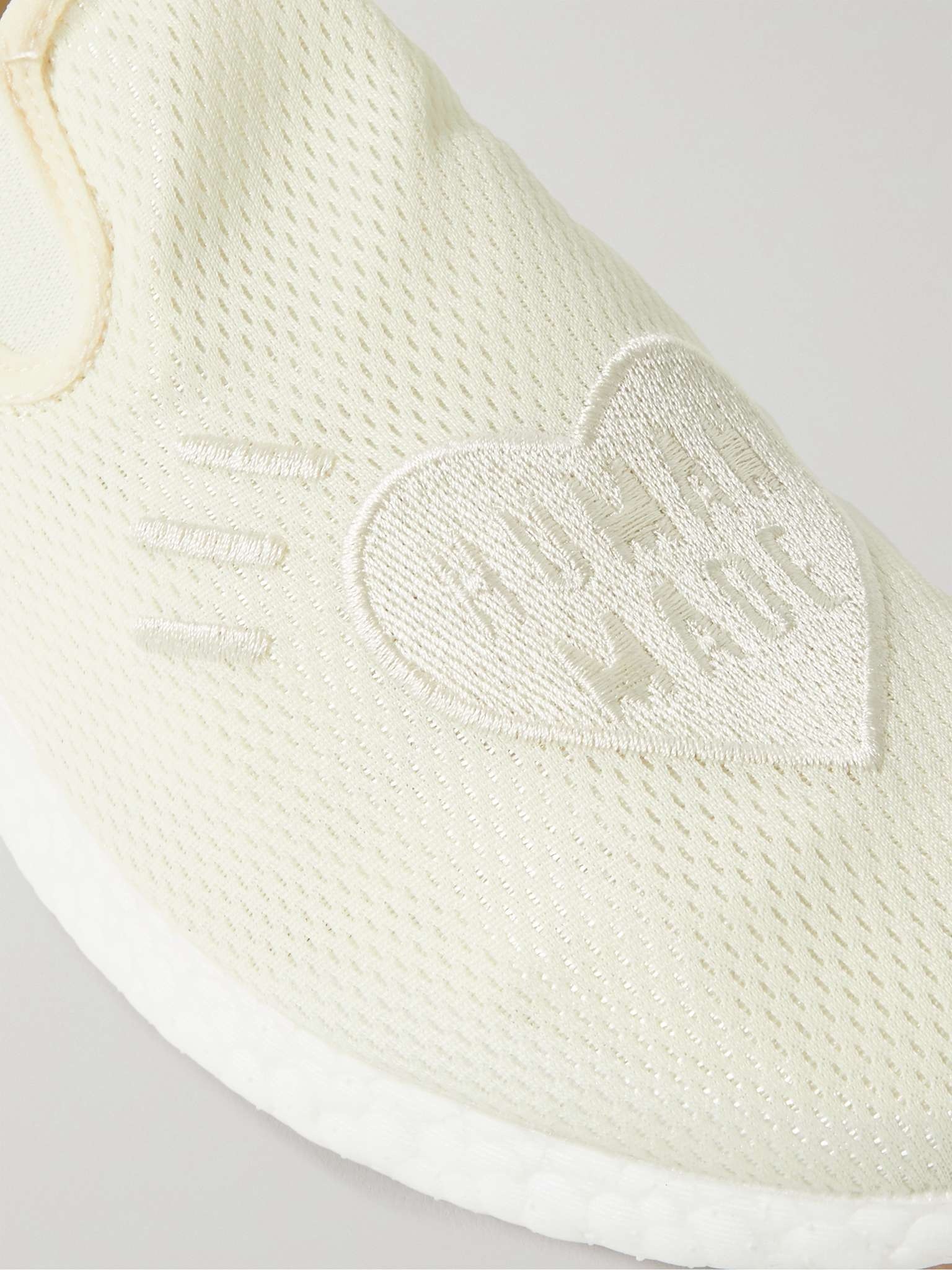 + Human Made Pure Logo-Appliquéd Mesh Slip-On Sneakers - 6