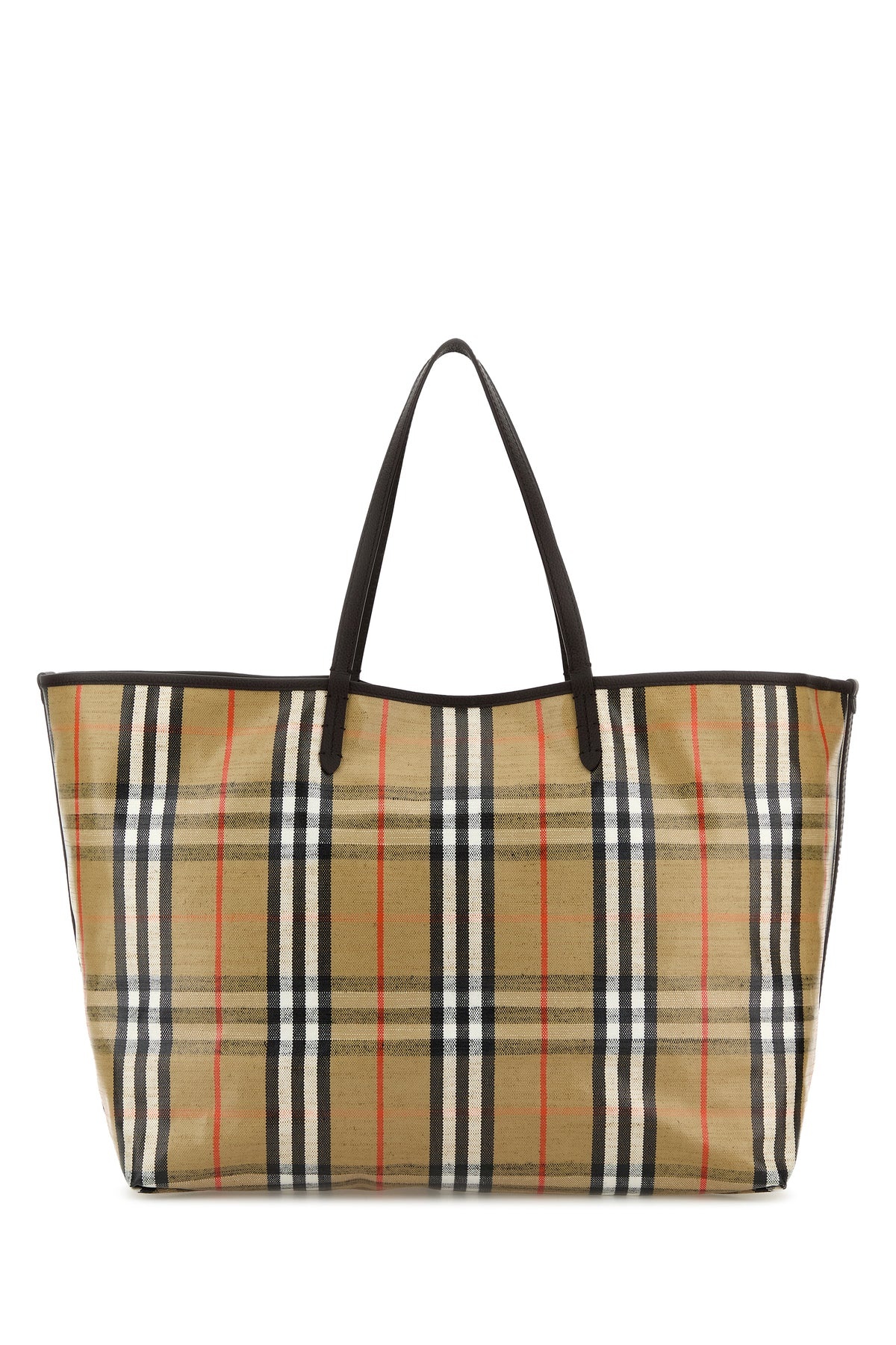 Embroidered canvas large Highlands shopping bag - 3